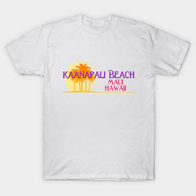 Life's a Beach: Kaanapali Beach, Maui, Hawaii T-Shirt by Naves